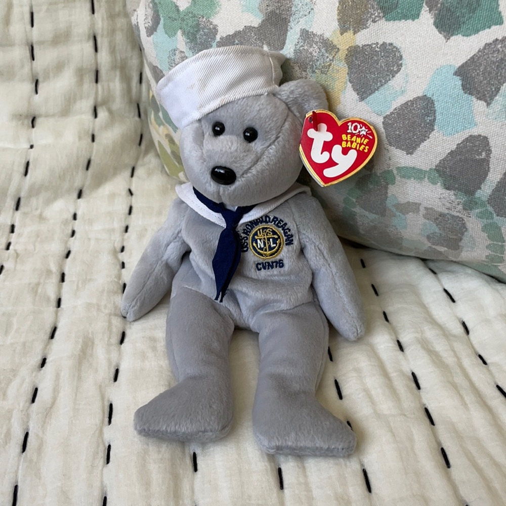 TY Beanie Baby - Ronnie the Bear 2003